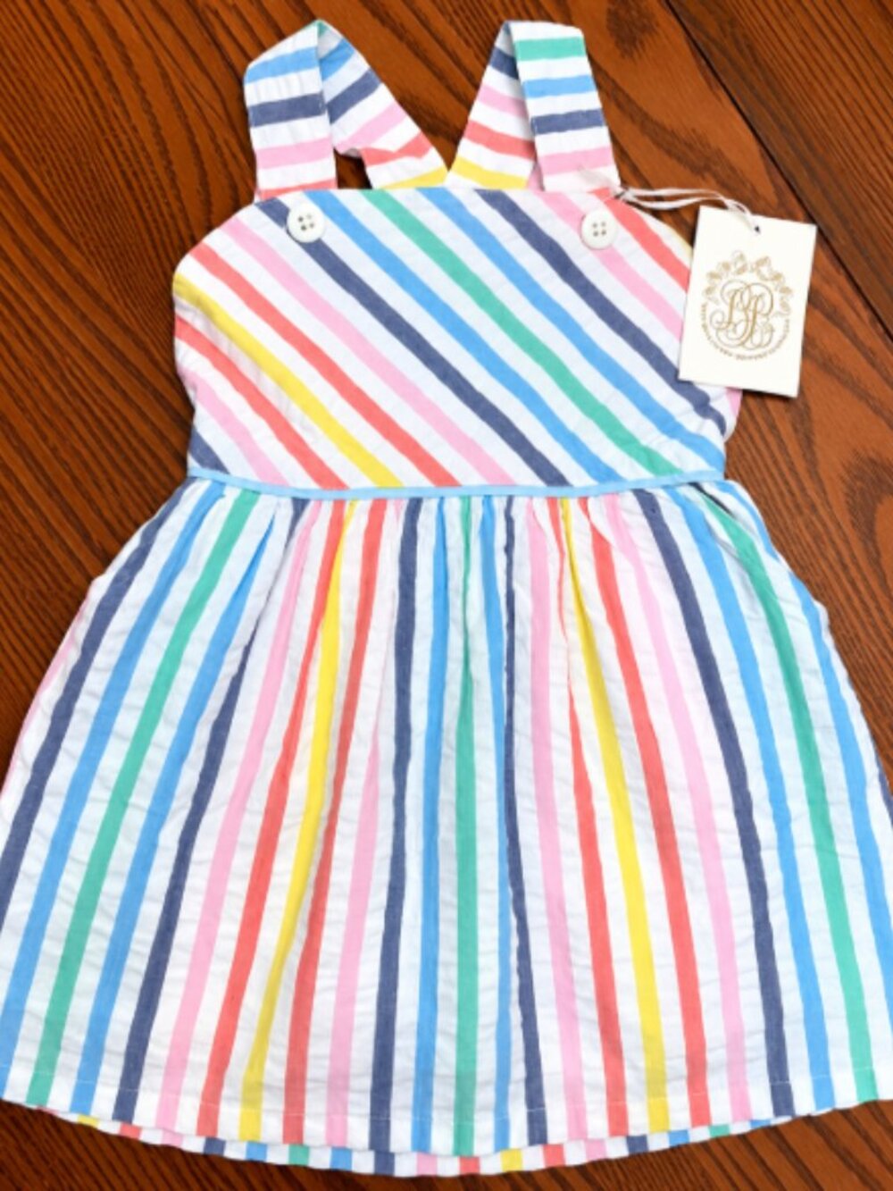 🌈 NWT Beaufort Bonnet Company Ruthie Day Dress | 24M